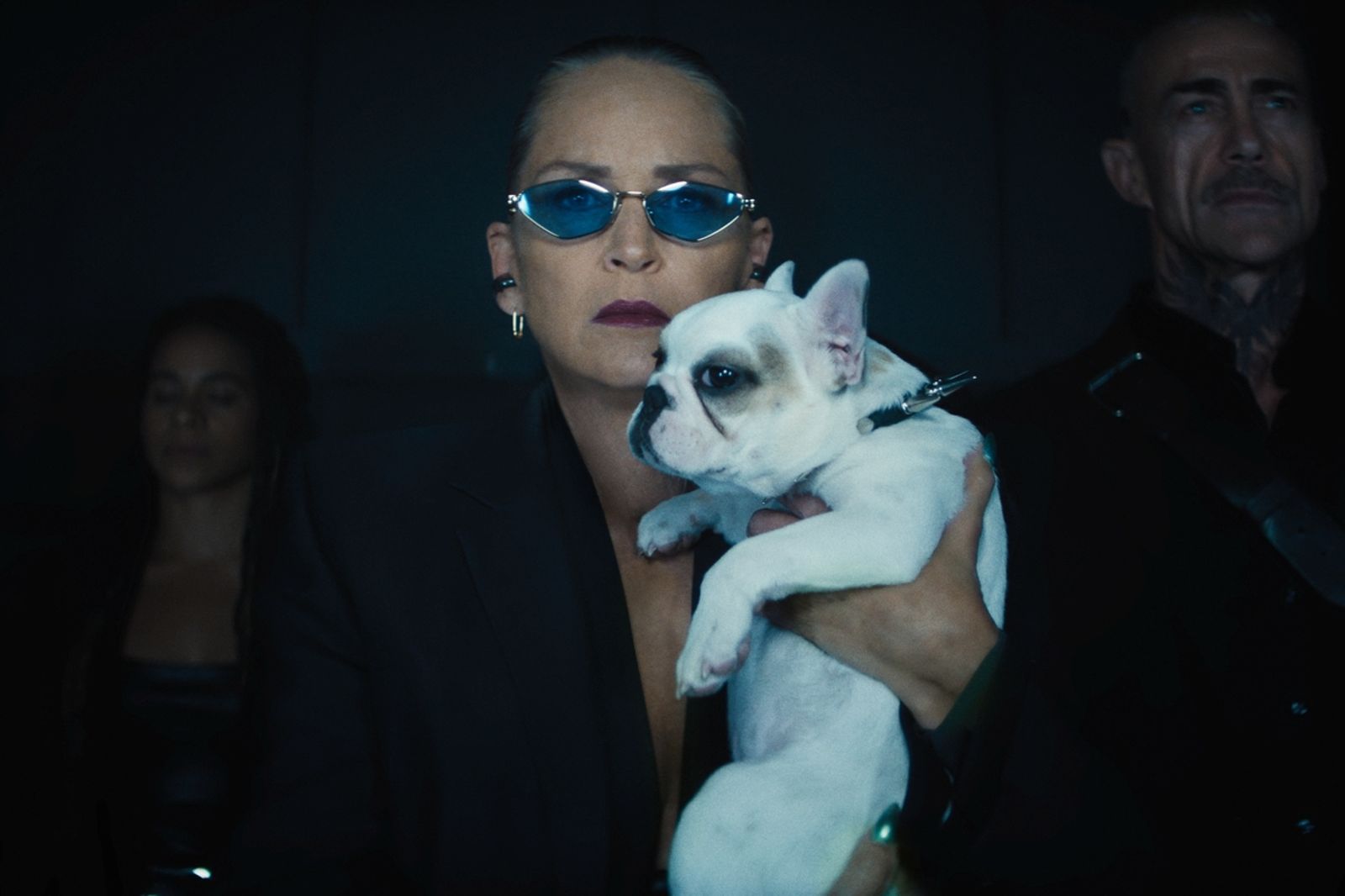 影壇傳奇莎朗史東飾演的黑幫大姐大，嗜血又瘋狂。UIP提供