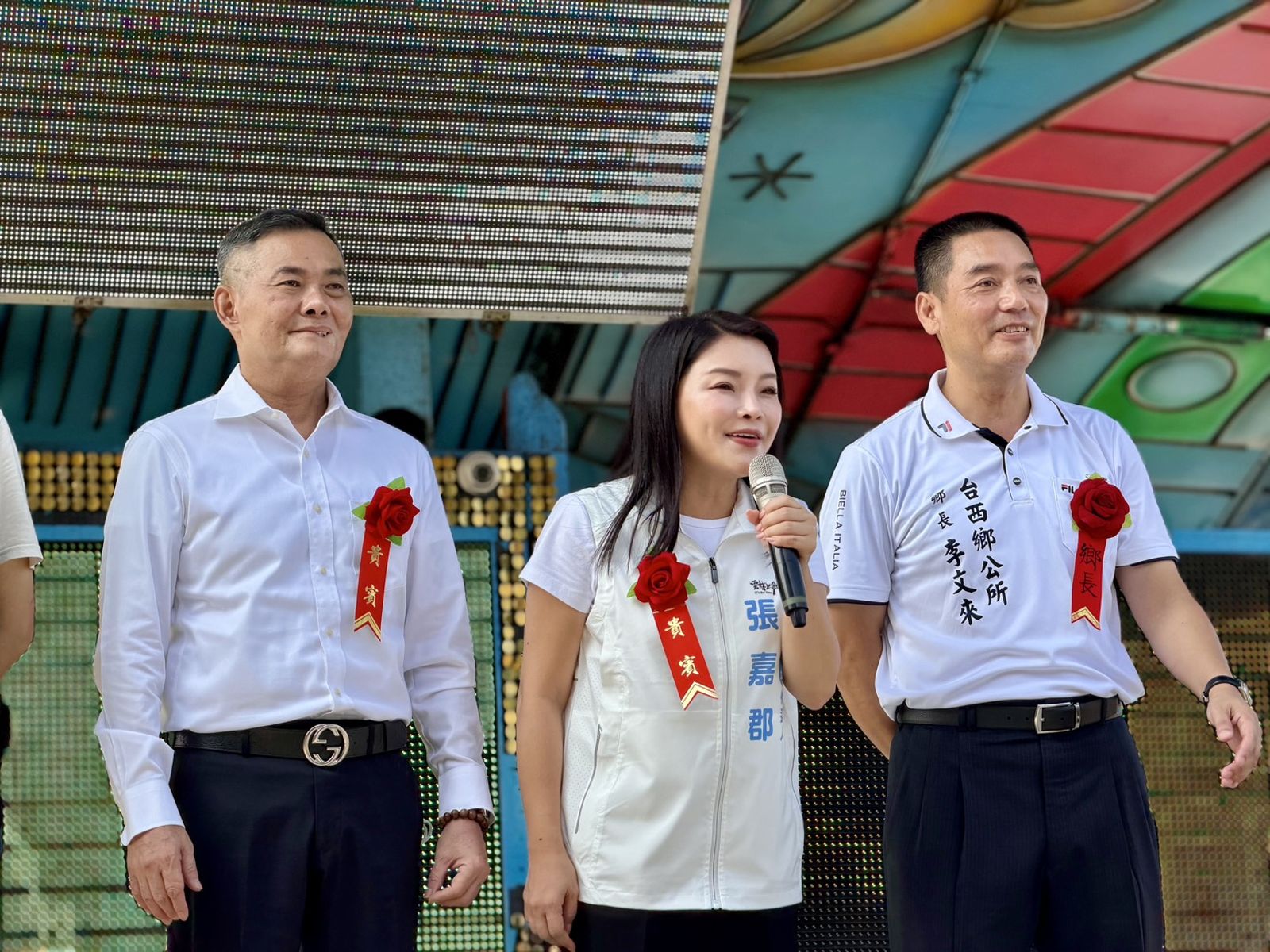 台西崙豐部落中央廚房動土 張嘉郡承諾:當選縣長研議提高長青食堂餐費補助