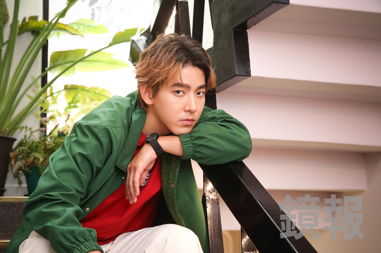 曾向鎮坦言一度想放棄演藝工作。董孟航攝