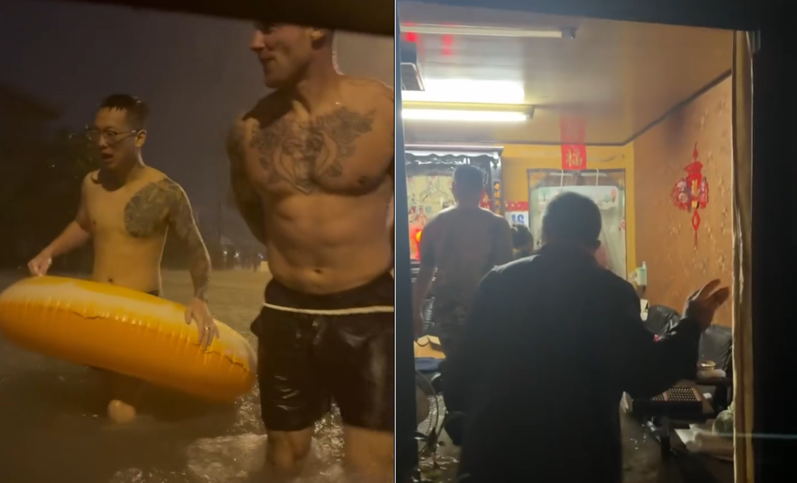 宜蘭大雨淹水湧入民宅！專家曝驚人數據　泳圈英雄「運嬤上2F」網讚爆