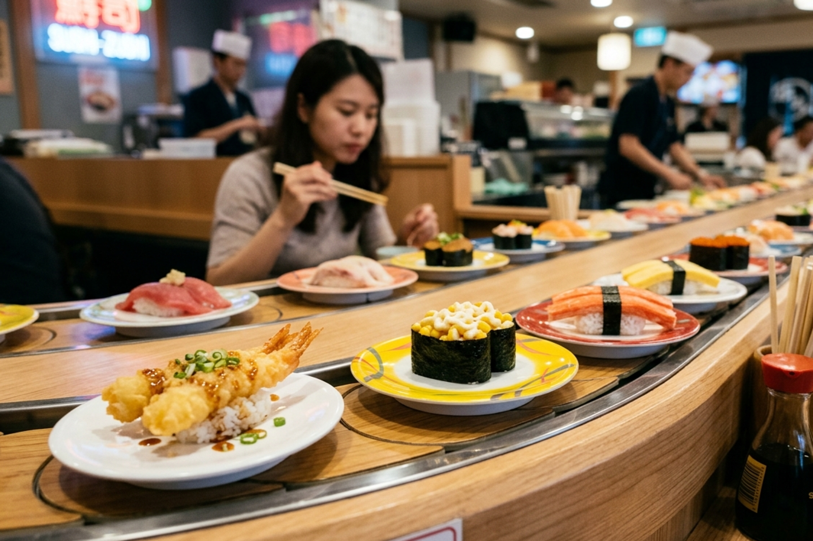 以為吃壽司很健康？減重醫師揭迴轉壽司3地雷，熱量其實超驚人