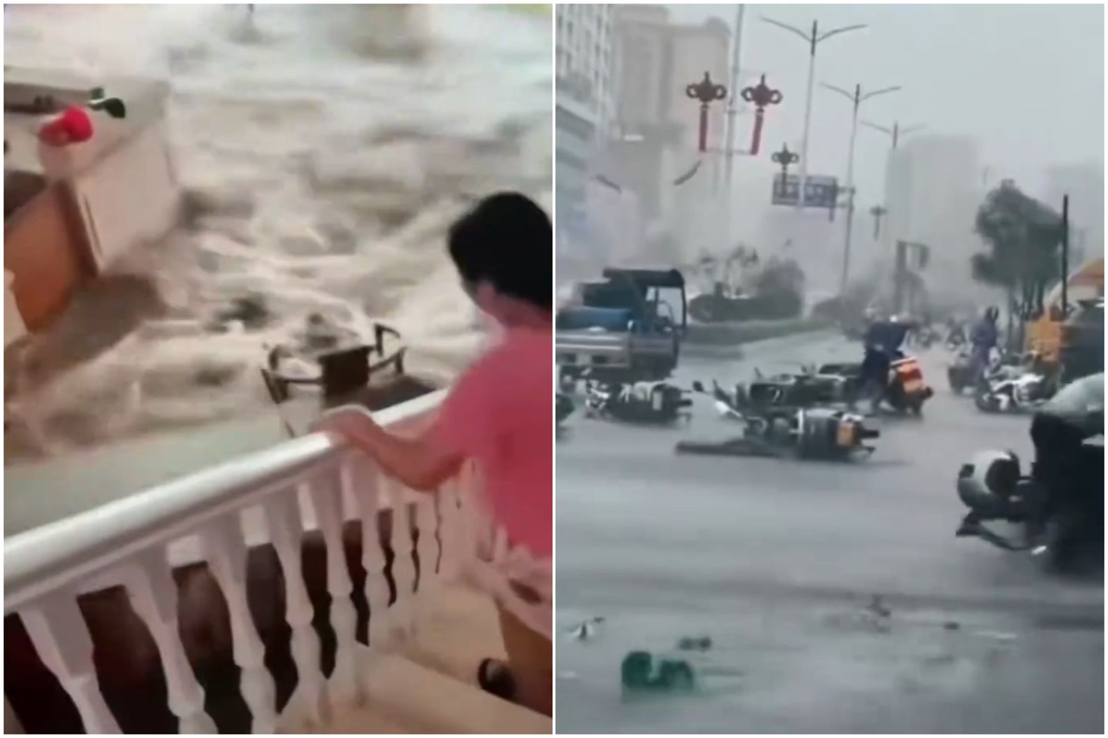 中國「十一長假」災情多!西藏暴雪困千人、麥德姆颱風重創華南