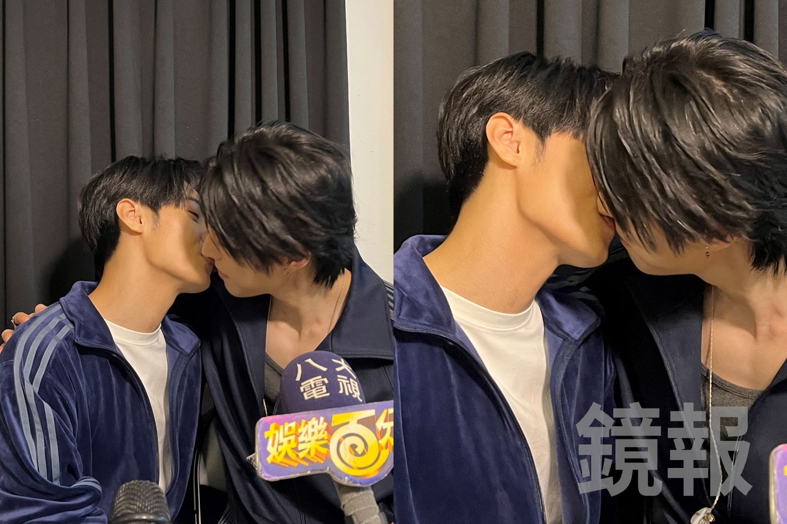 成晞、王君豪《秘密關係》大結局前放閃　私下奶頭襲擊、接吻超自在