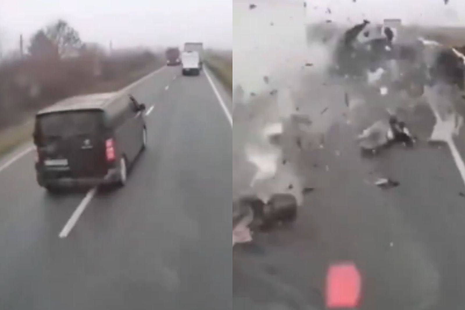 逆向超車慘了！對撞拋飛秒成鐵碎片　7足球迷當場死亡
