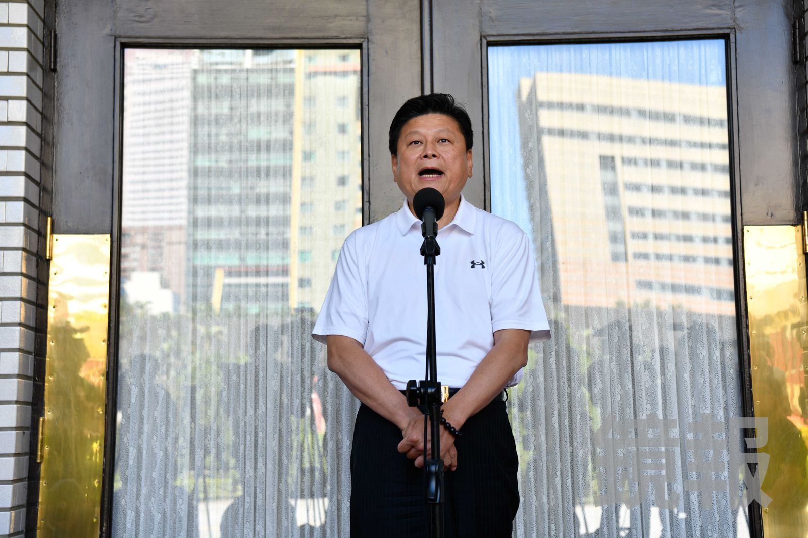 黨主席領表登記進入尾聲 傅崐萁曝動向:所有人登記完後做決定