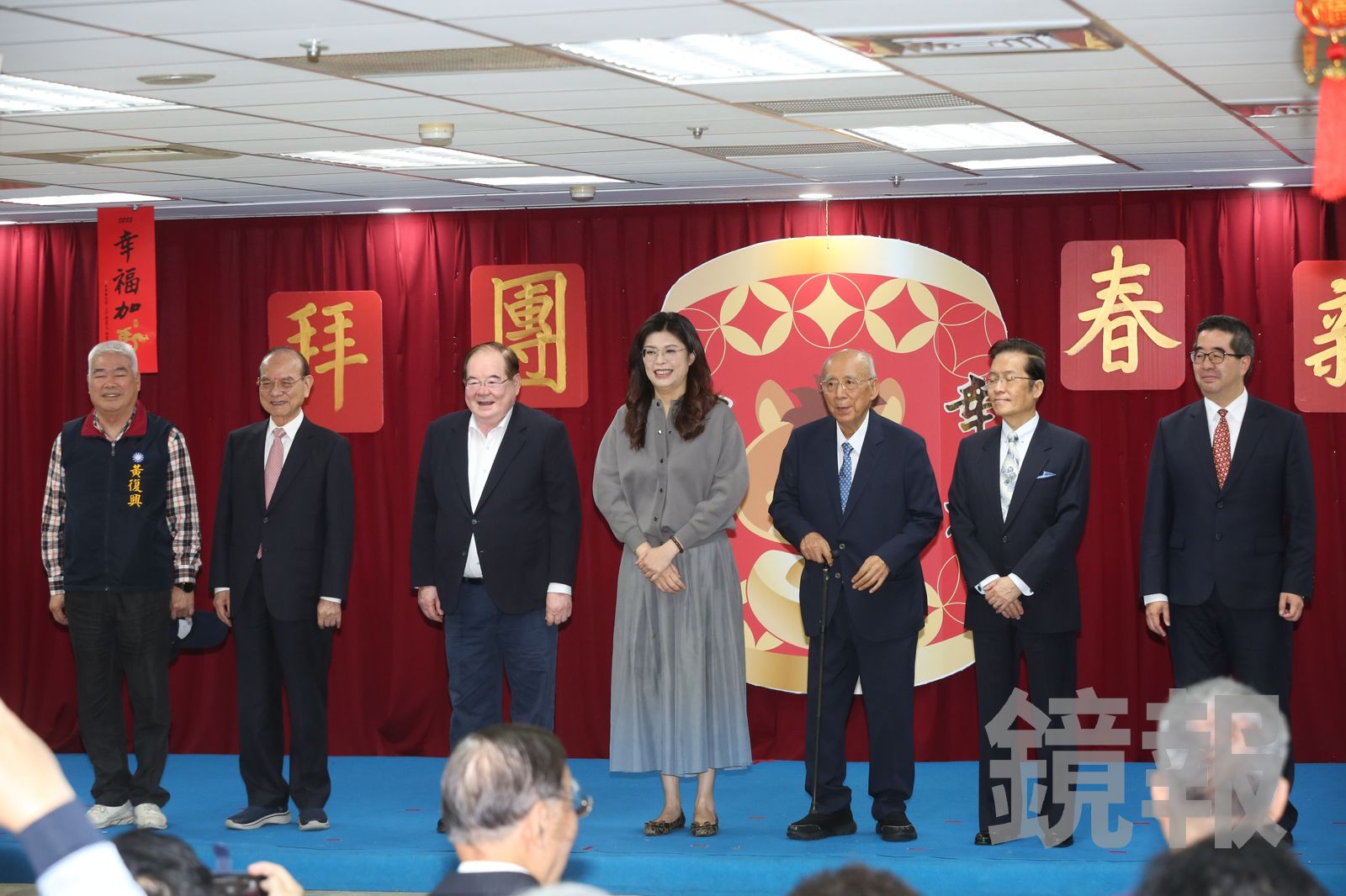 藍新春團拜「大咖缺席」僅吳伯雄到場　鄭麗文：國民黨一定會團結一致