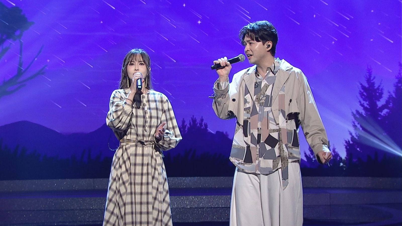 杜忻恬、李子森默契絕佳。中視提供