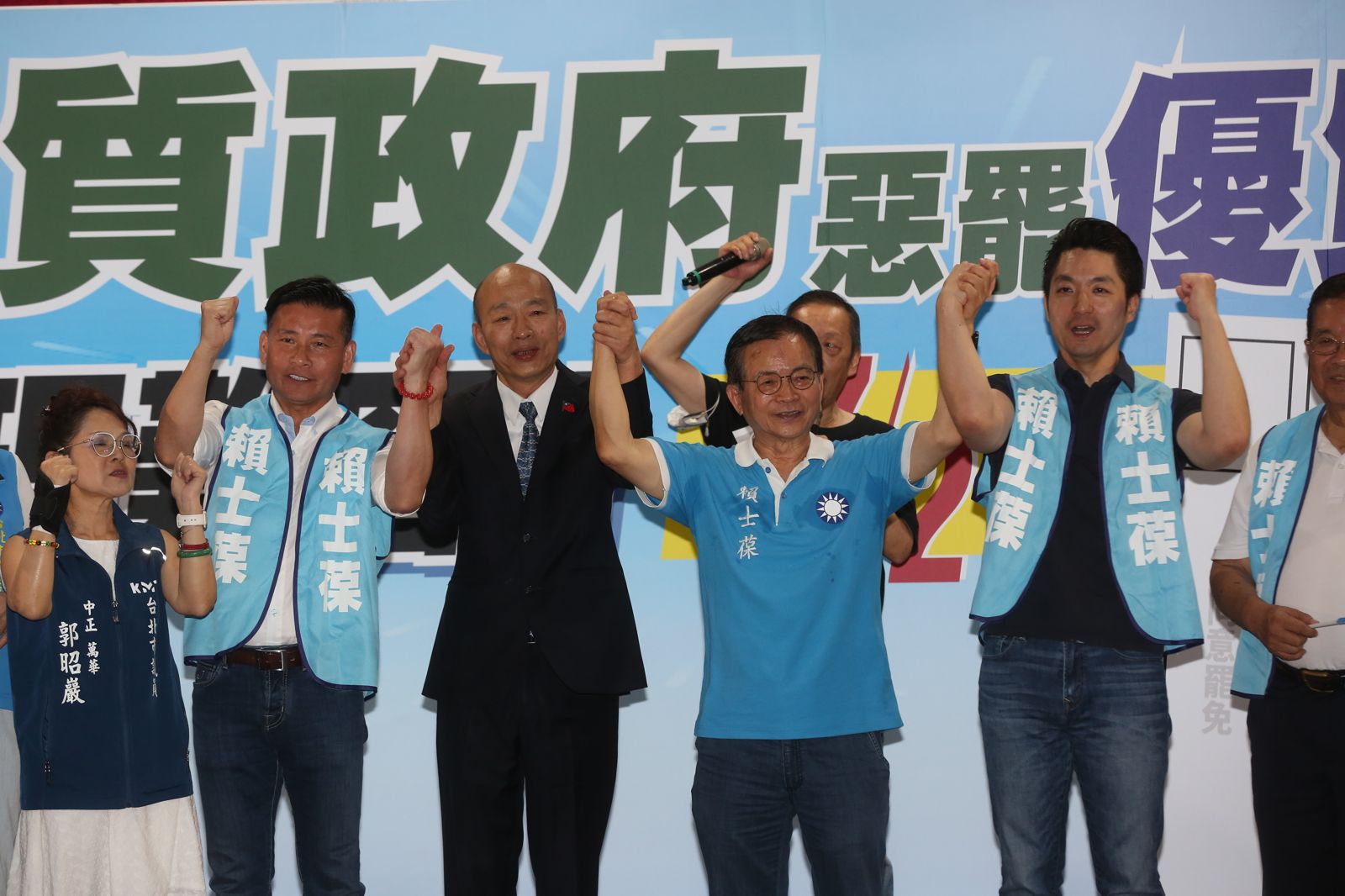 藍黨內大咖挺賴士葆反罷免　韓國瑜：大罷免成功、台灣民主一場空