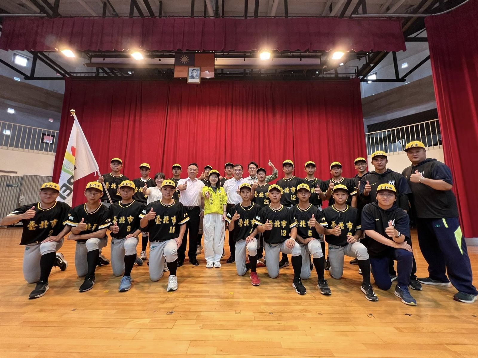陽明高中青棒隊成立於2005年，成軍20年來成績亮眼。圖／翻攝自FB／臺北市立陽明高中部暨國中部棒球隊