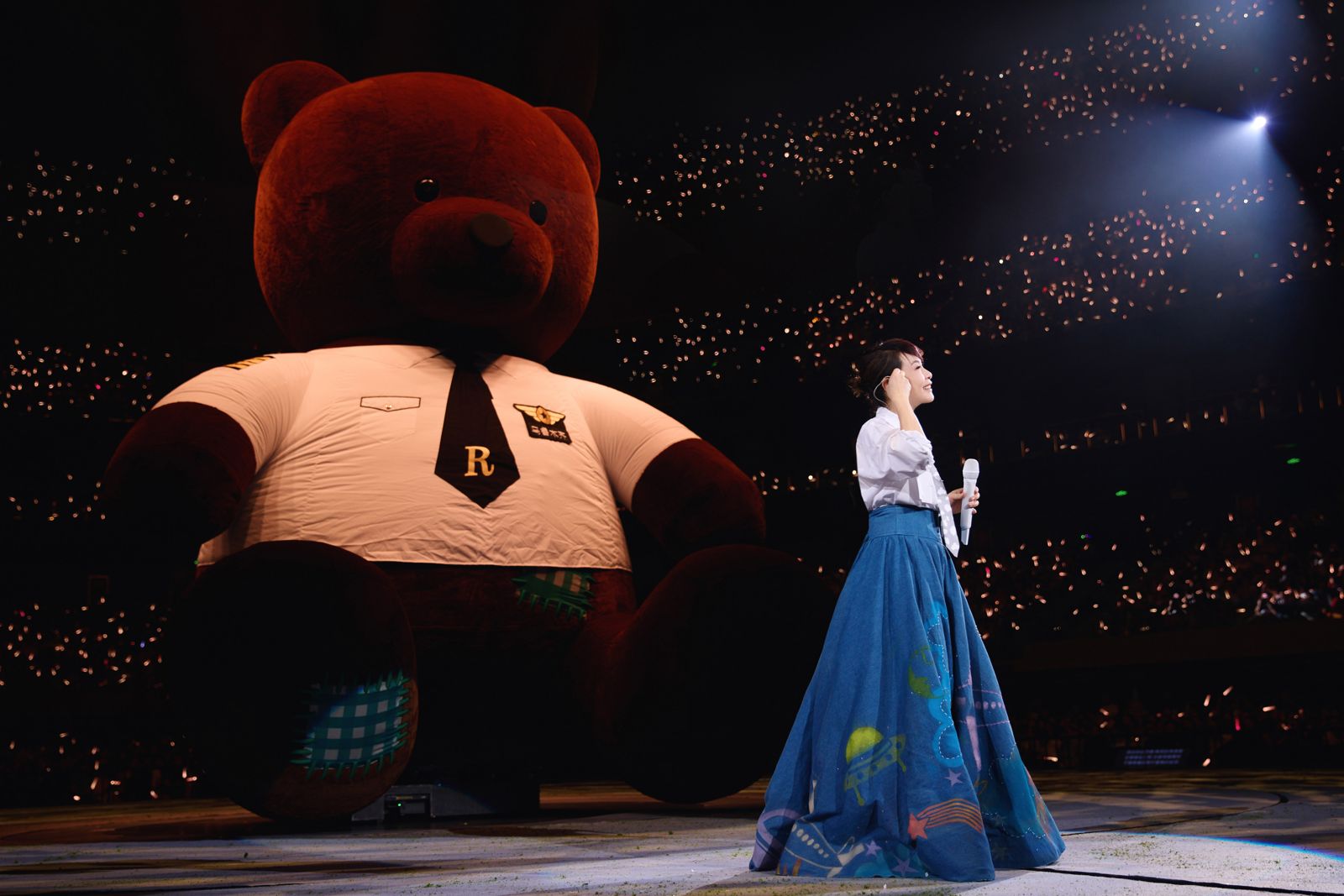 劉若英近日在烏魯木齊奧體中心綜合體育館舉辦演唱會。相信音樂提供