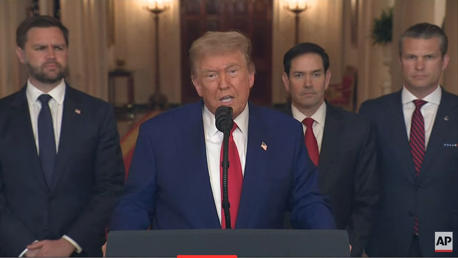 川普痛批伊朗「中東惡霸」　嗆：和平相處！否則繼續攻擊