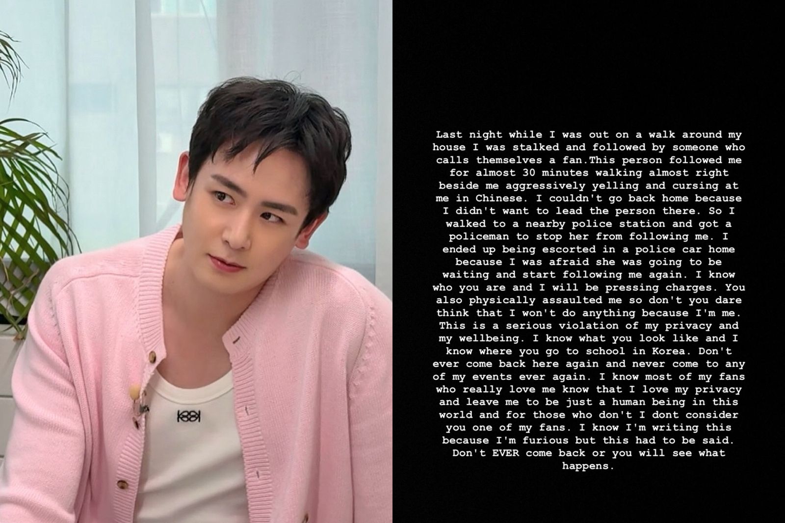 2PM「泰國王子」Nichkhun出事了！私生飯貼身尾隨30分鐘「中文咆哮攻擊」　嚇到搭警車回家