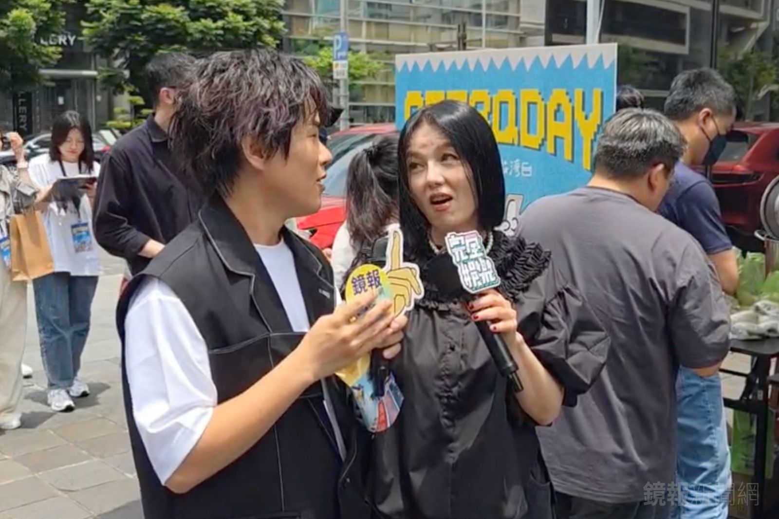 苗可麗（右）跟孟耿如合作後並無聯絡。李鍾泉攝