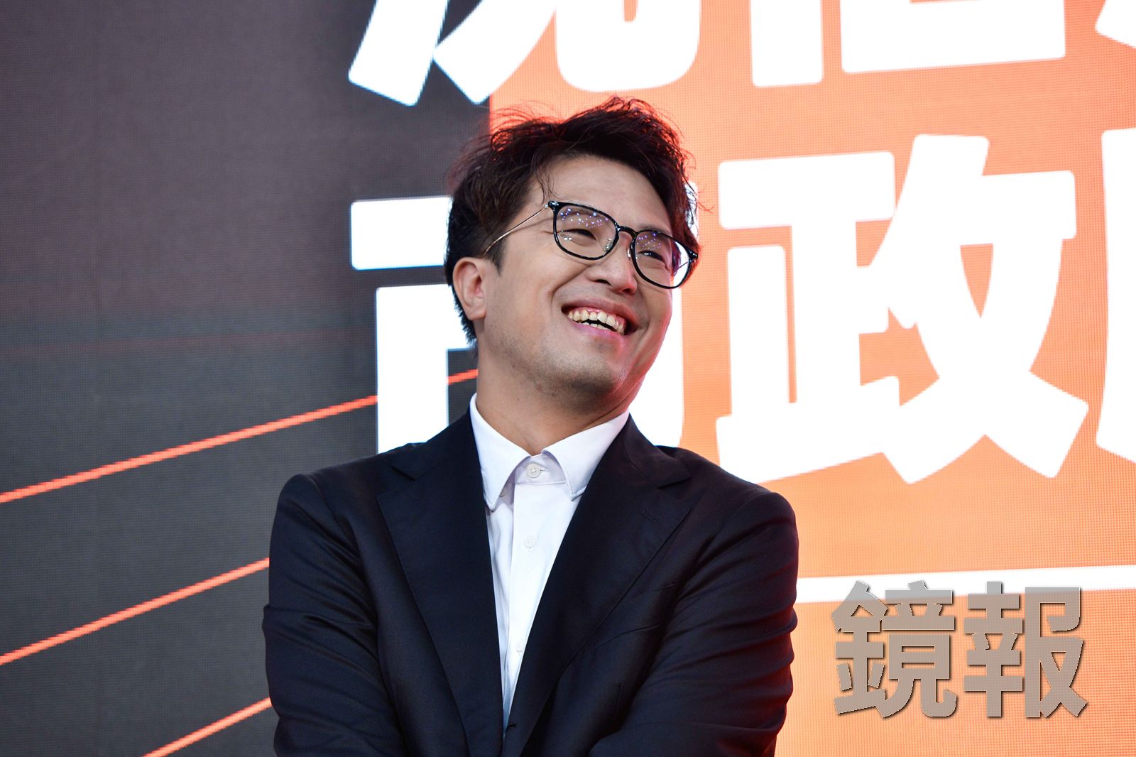 民進黨台北市長候選人沈伯洋再挑戰破圈,親證實明將接受資深媒體人沈春華節目專訪。資料照片。攝影李智為