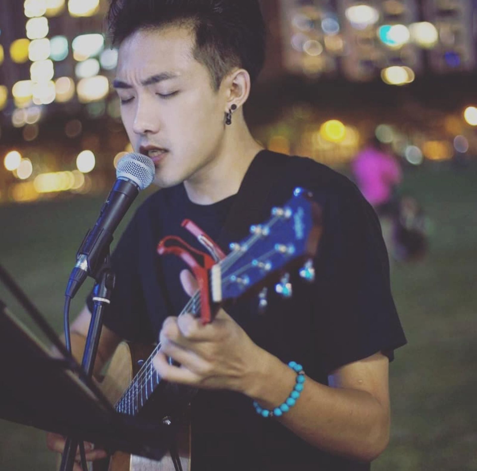 陳守恩當街頭藝人將近5年，曾一度對自己感到失望。翻攝Chris Chen陳守恩 IG