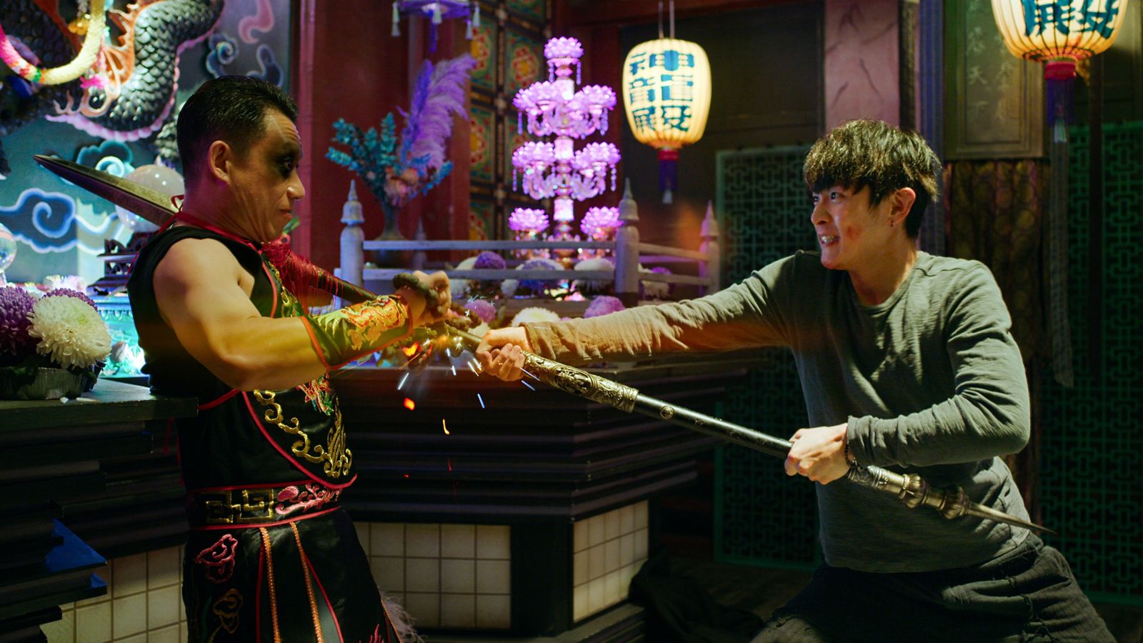 柯震東拍戲竟失手「真打臉」!現場驚慌失措 郭子乾不怒反笑原因曝光