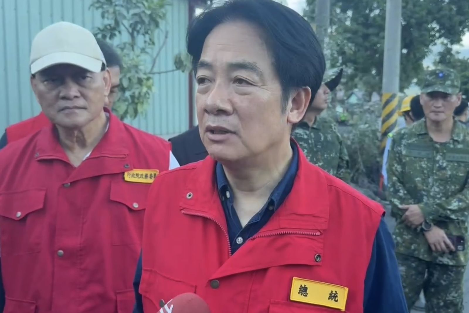 賴清德直搗重災區佛祖街　見災況慘重宣布每戶加碼20萬修繕費