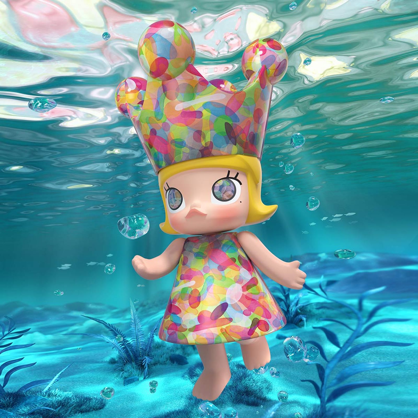 Molly為泡泡瑪特熱門角色。圖／popmart官網