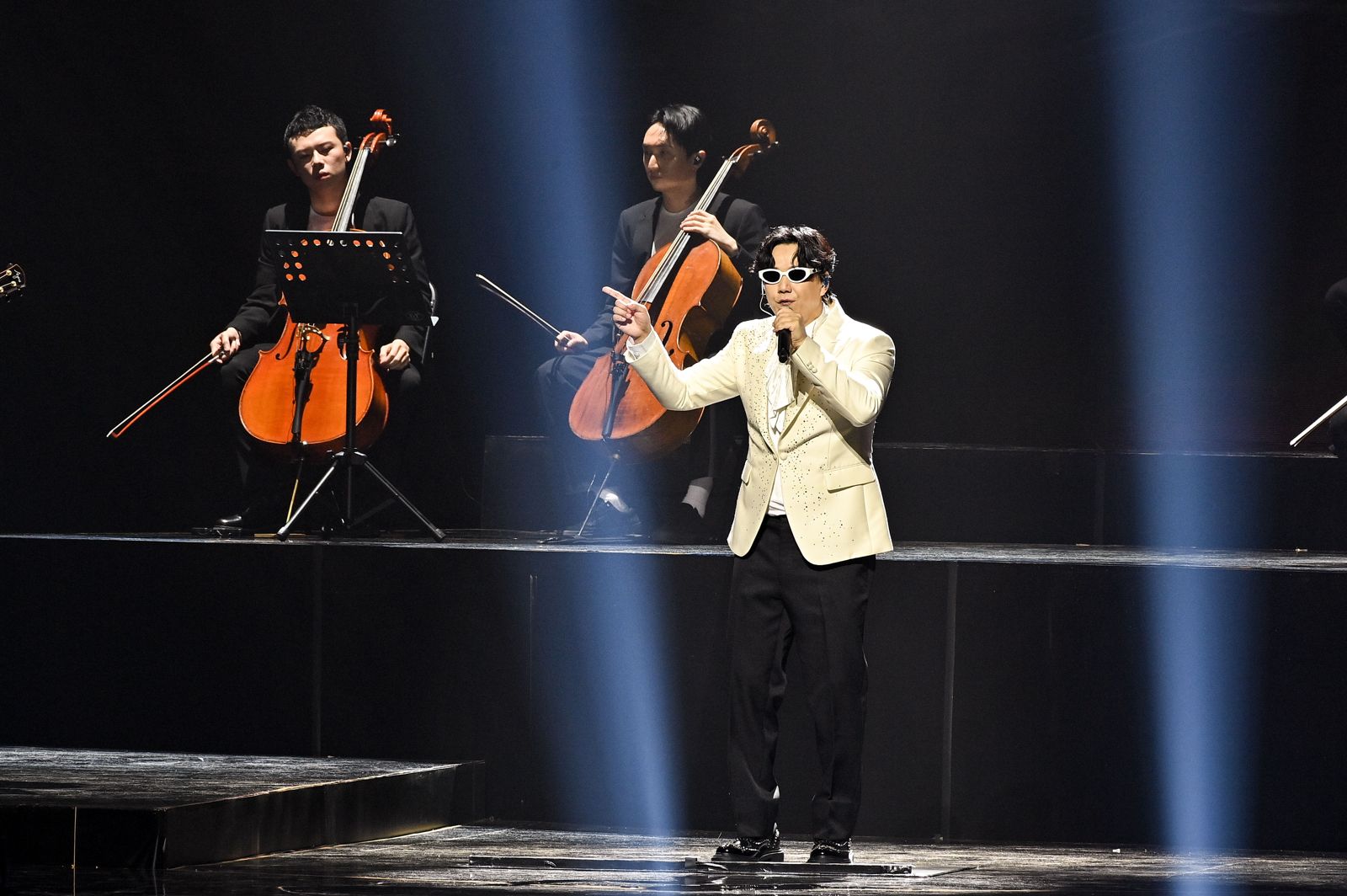 蕭煌奇登金曲典禮獻唱。台視提供