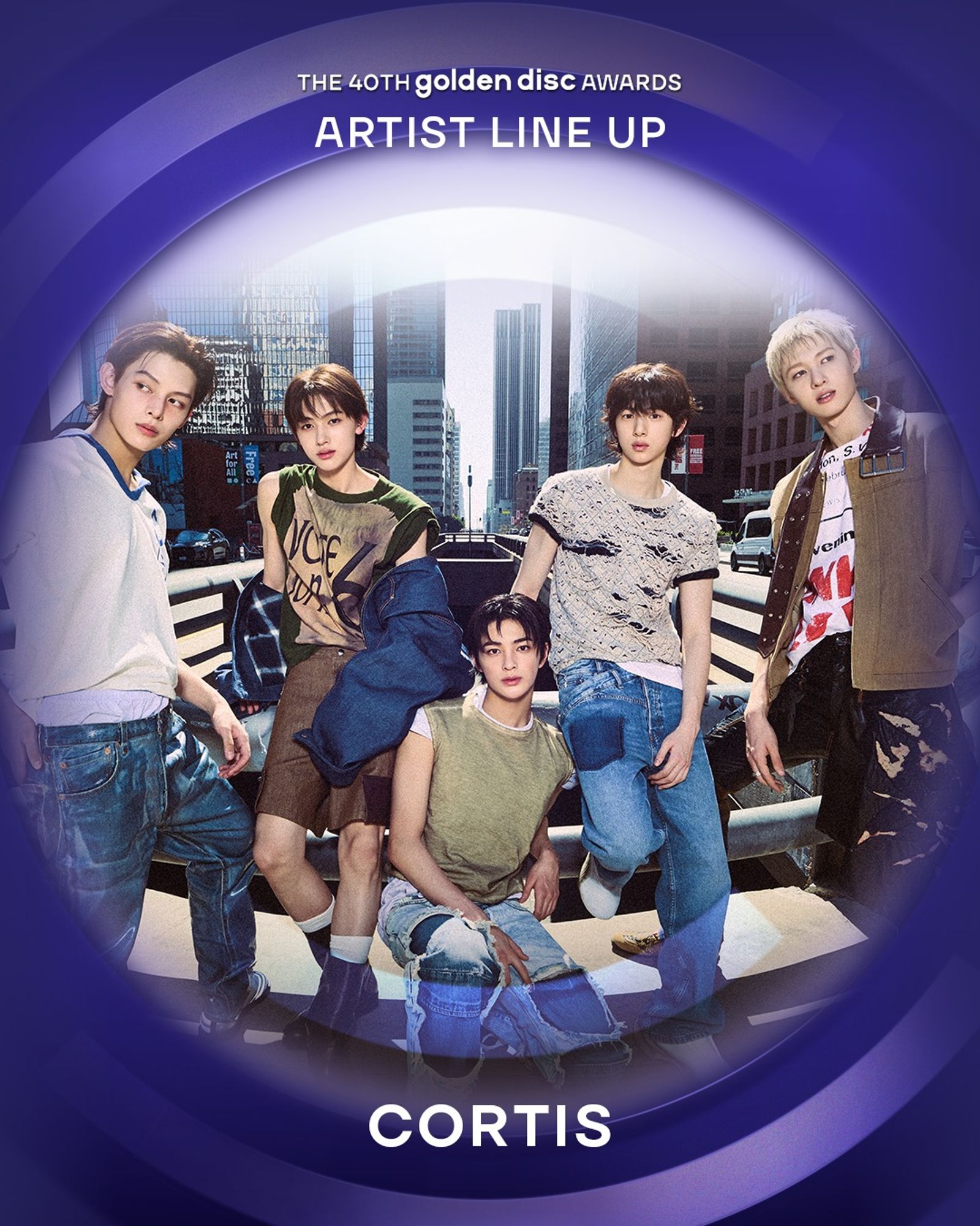 8月才出道的CORTIS人氣正旺，成員趙雨凡還擁有台灣長大的成長背景。翻攝IG@golden_disc