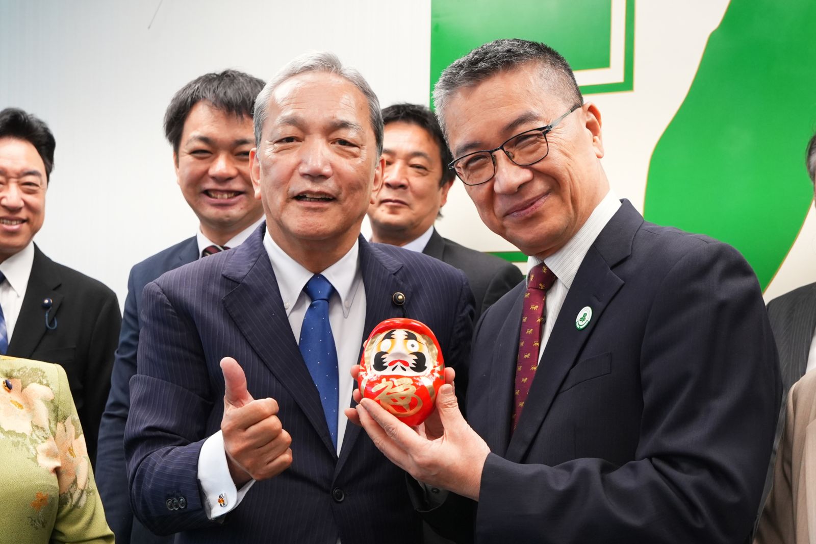 日本福島縣議員訪問民進黨　感謝賴清德解禁福島食品