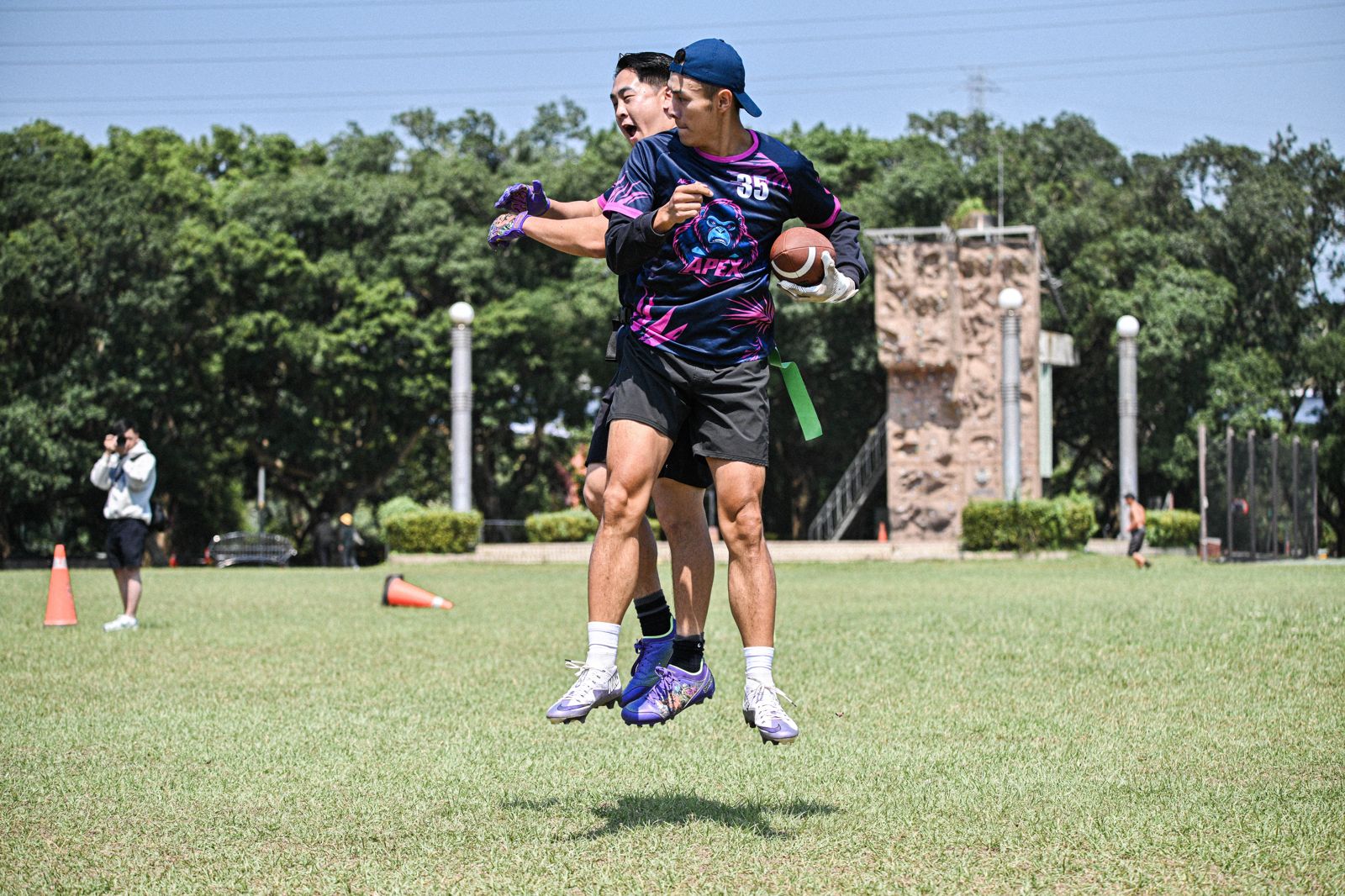 腰旗美式足球／接軌國際拚奧運！民間熱血拓荒　盼運動部給力助攻