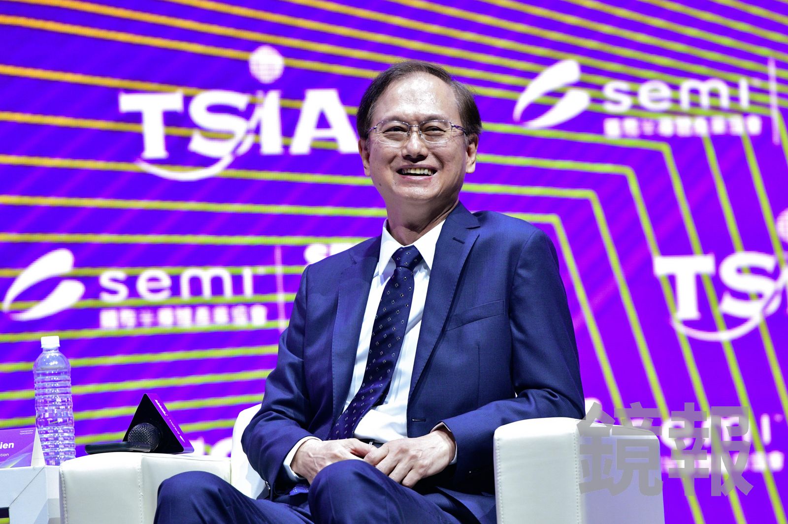 欣興電子董事長簡山傑。攝影李智為