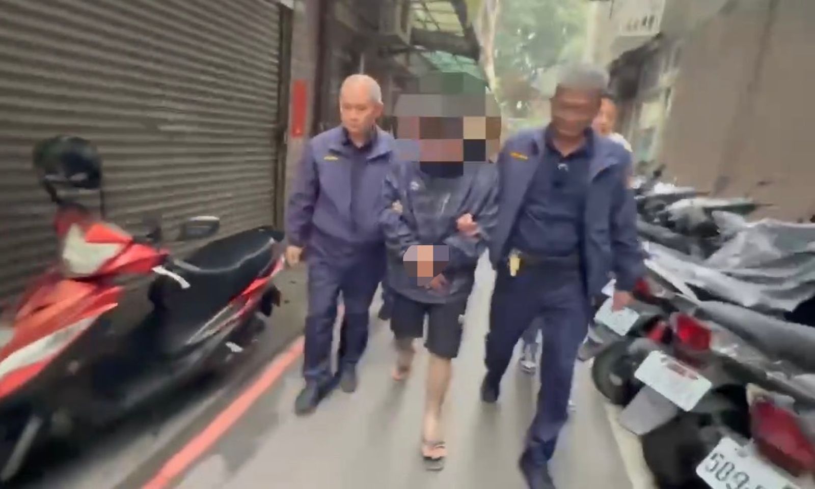 警方循線查獲葉男。翻攝畫面