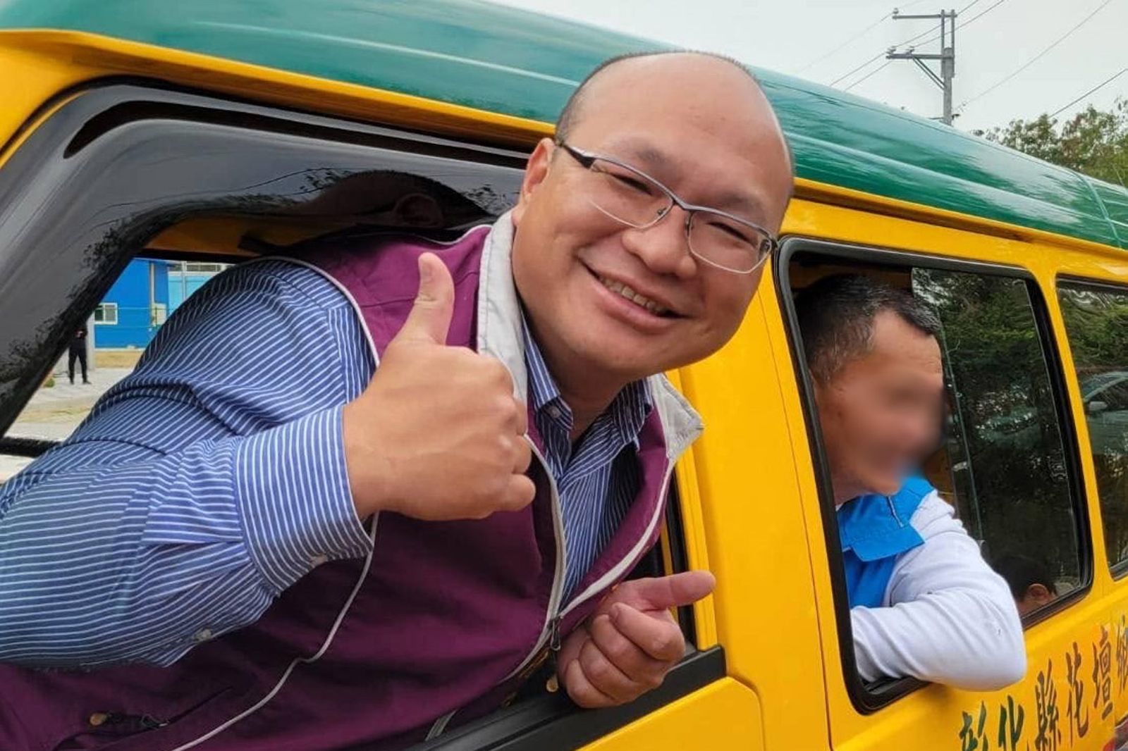 花壇鄉長顧勝敏轉戰縣議員,號次出爐之際,卻因圖利罪被判刑5年8月。圖/翻攝fb愛鄉愛民 顧勝敏