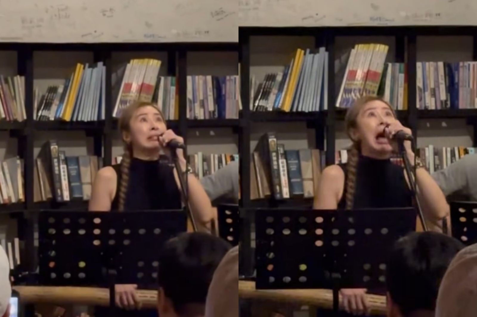 獨家／女藝人熱唱一半小強飛升亂竄　尖叫四起全場應戰