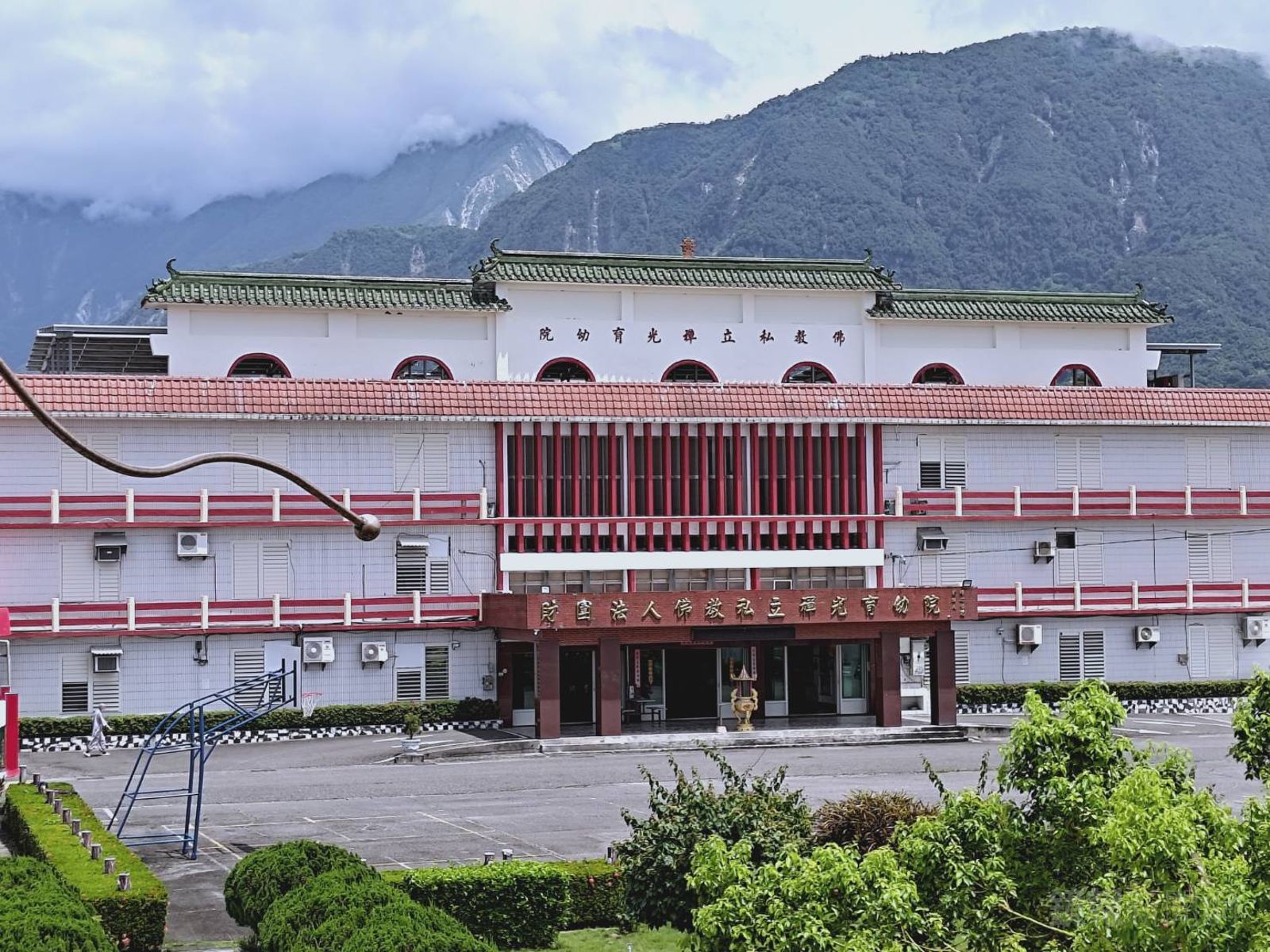 花蓮禪光育幼院近年屢爆發虐童爭議。王吟芳攝