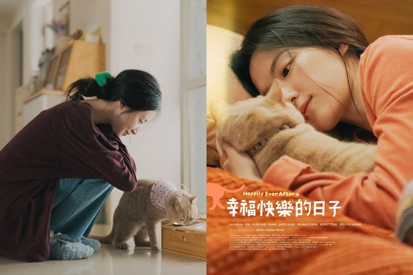 舒華同床共枕「傲嬌貓」!靠一招攻破防線主動貼身磨蹭 拍完認了:想偷抱回家