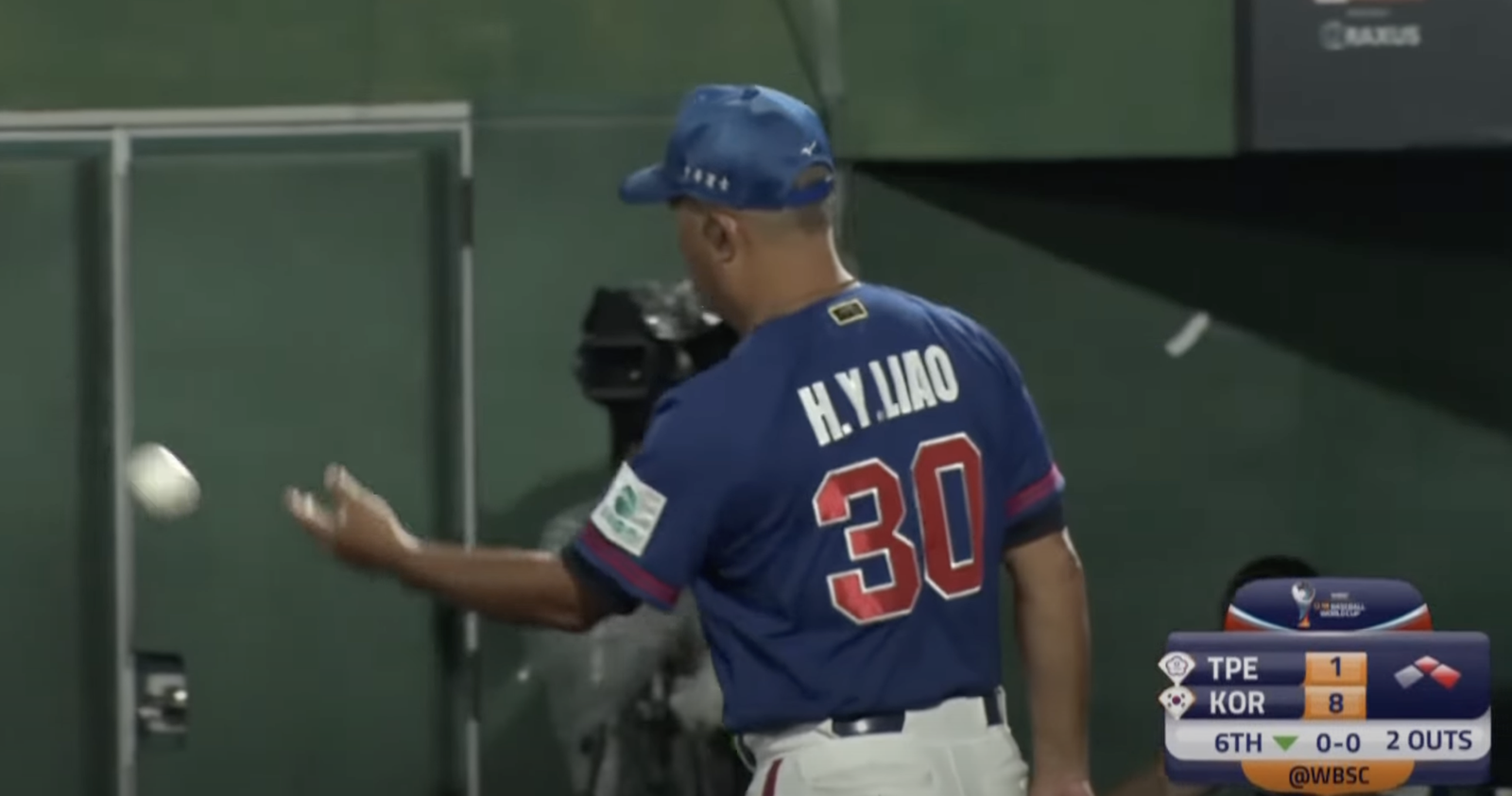 U18世界盃／網友炸鍋！中華隊1：8不敵韓國　主帥廖宏淵換投動作掀爭議