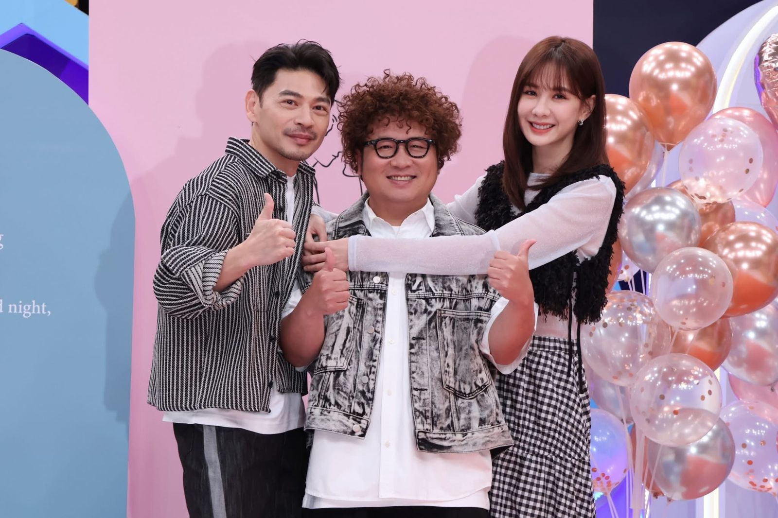 《同學來了》由阿Ken（左起）、納豆、安心亞主持。翻攝同學來了臉書