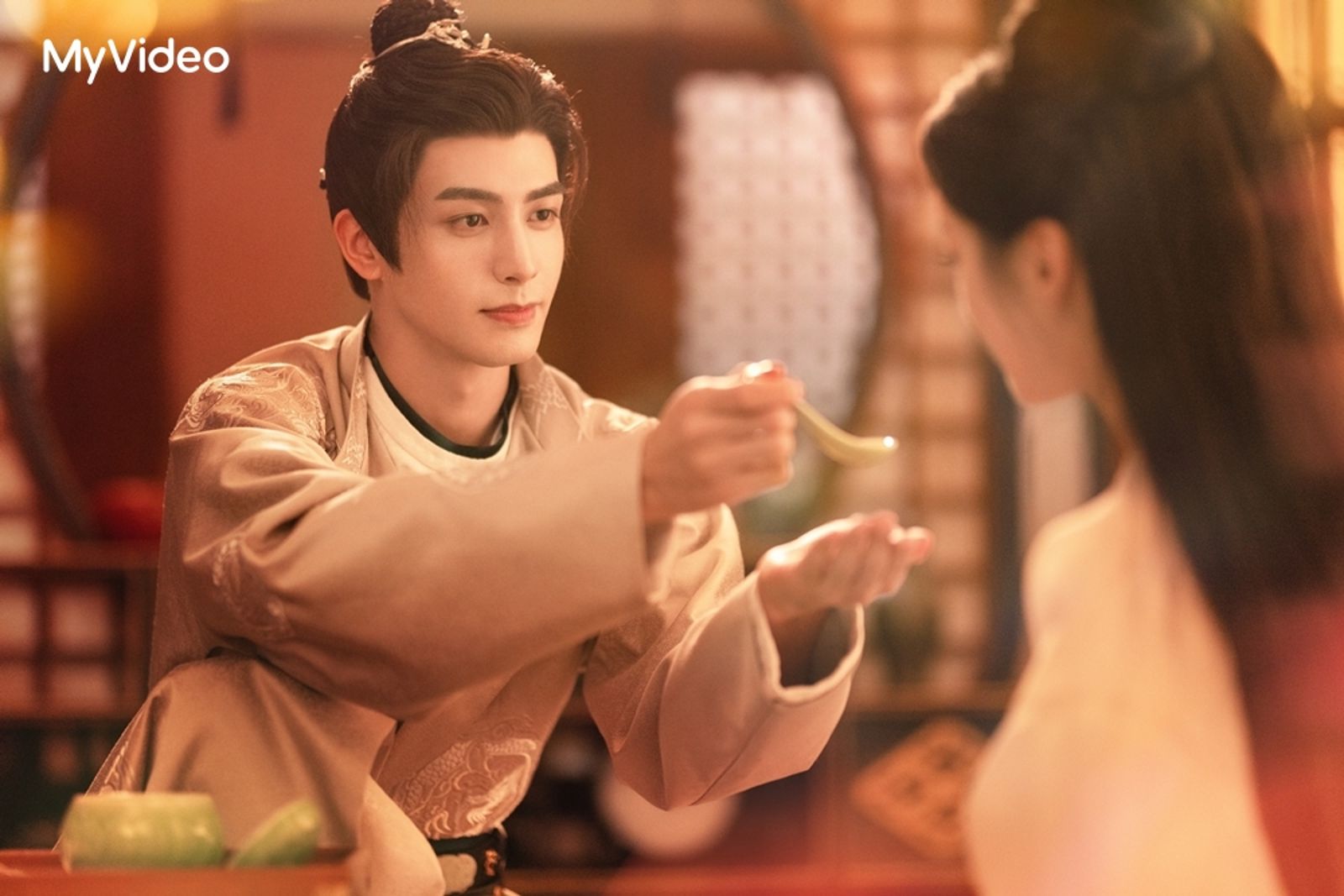 《韶華若錦》宋威龍飾演冷面戰神江緒。台灣大哥大MyVideo提供