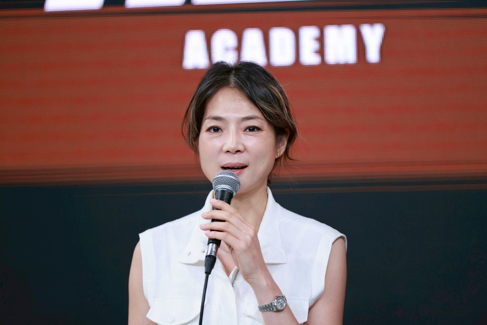 有「Vocal Master」外號柳美蘭,在韓國有許多知名藝人包括IU都是她的學生。劉耀勻攝