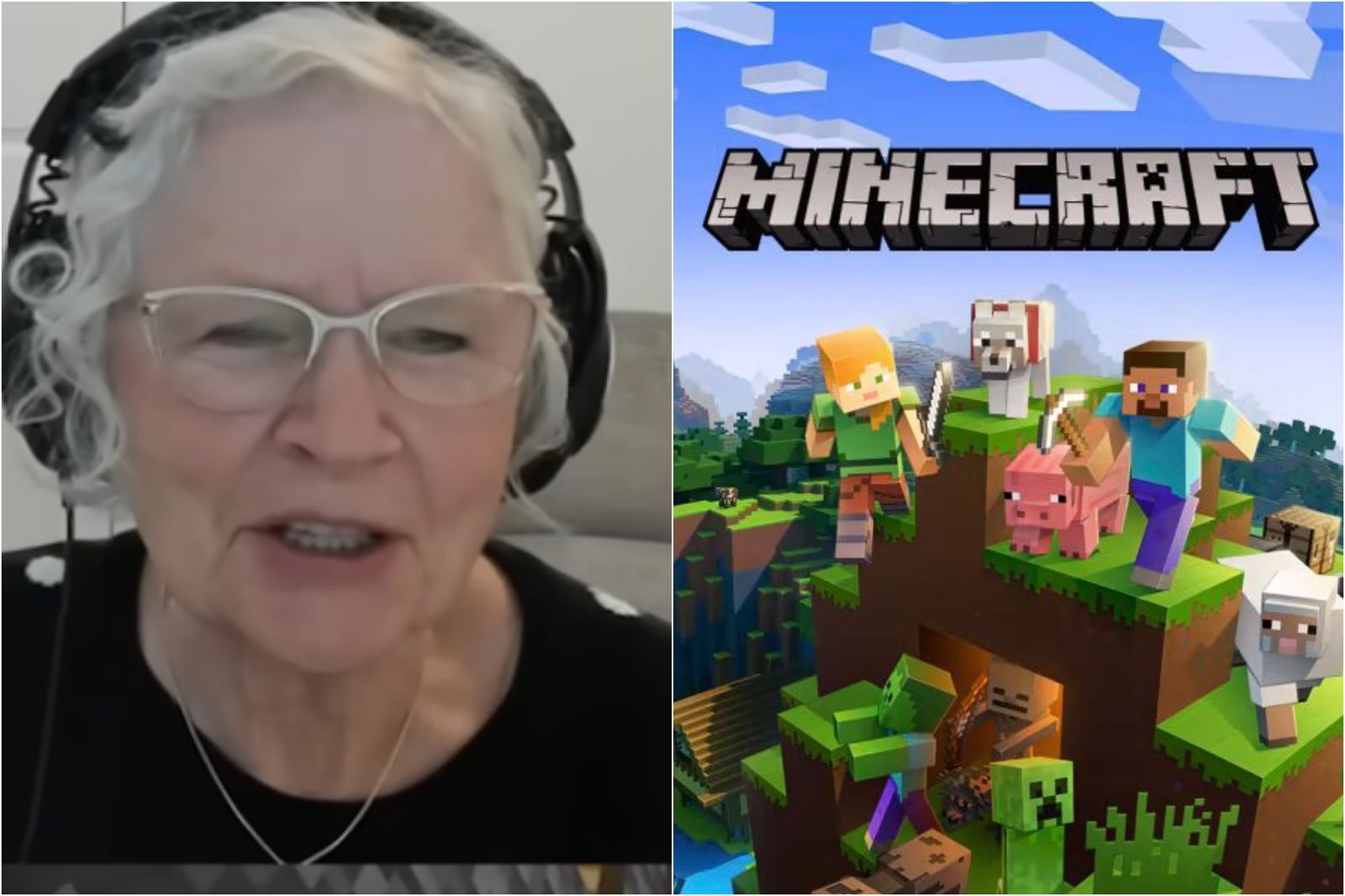 81歲嬤玩《Minecraft》爆紅!成遊戲實況主 遊戲初衷惹哭網友