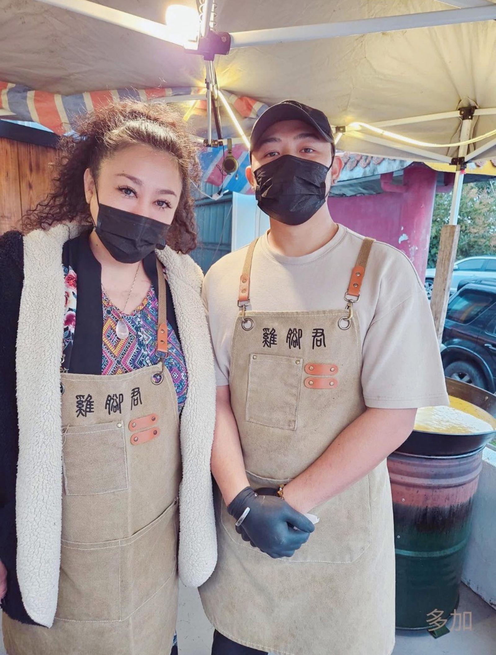 紀曉君這幾年都在台東和老公一起擺攤。經紀人提供