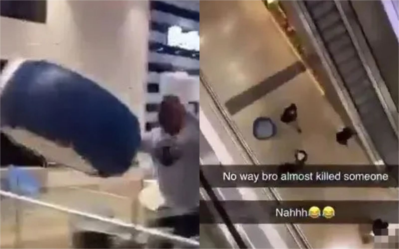 少年將「15公斤椅子高空投下」險砸人　遭逮捕竟喊：惡作劇又不嚴重