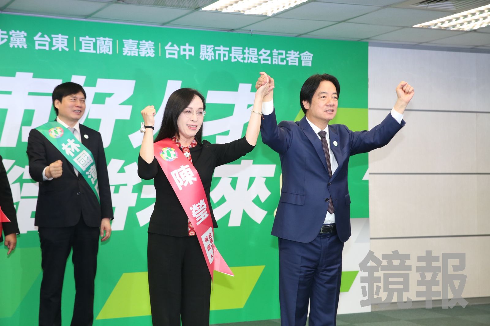 賴清德大讚，能深入台東、改變台東的人選，非陳瑩莫屬。（圖／董孟航攝）