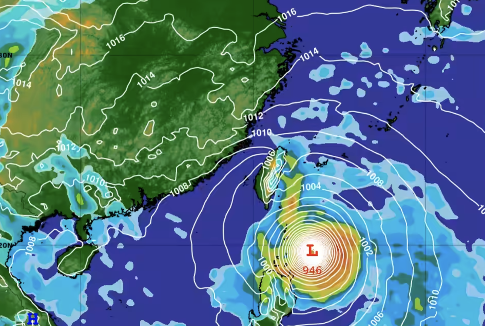 樺加沙恐達「強烈颱風」等級！專家曝明、後天風雨躲不掉：3地區要注意