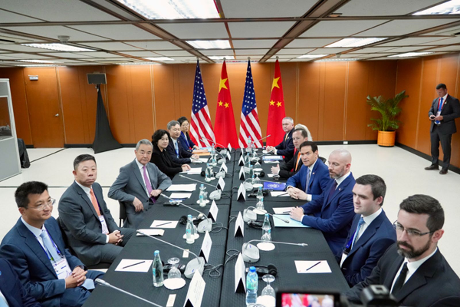 盧比歐與王毅會面 美中要的國際秩序很不一樣