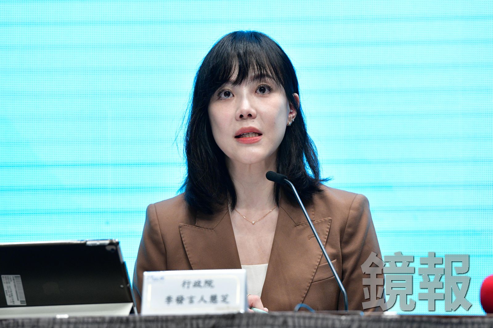 談及松機遷建討論進度,行政院發言人李慧芝今天(22日)表示,市長蔣萬安沒參加行政院會,政院也還沒有收到資料,所以無法進一步討論。攝影李智為