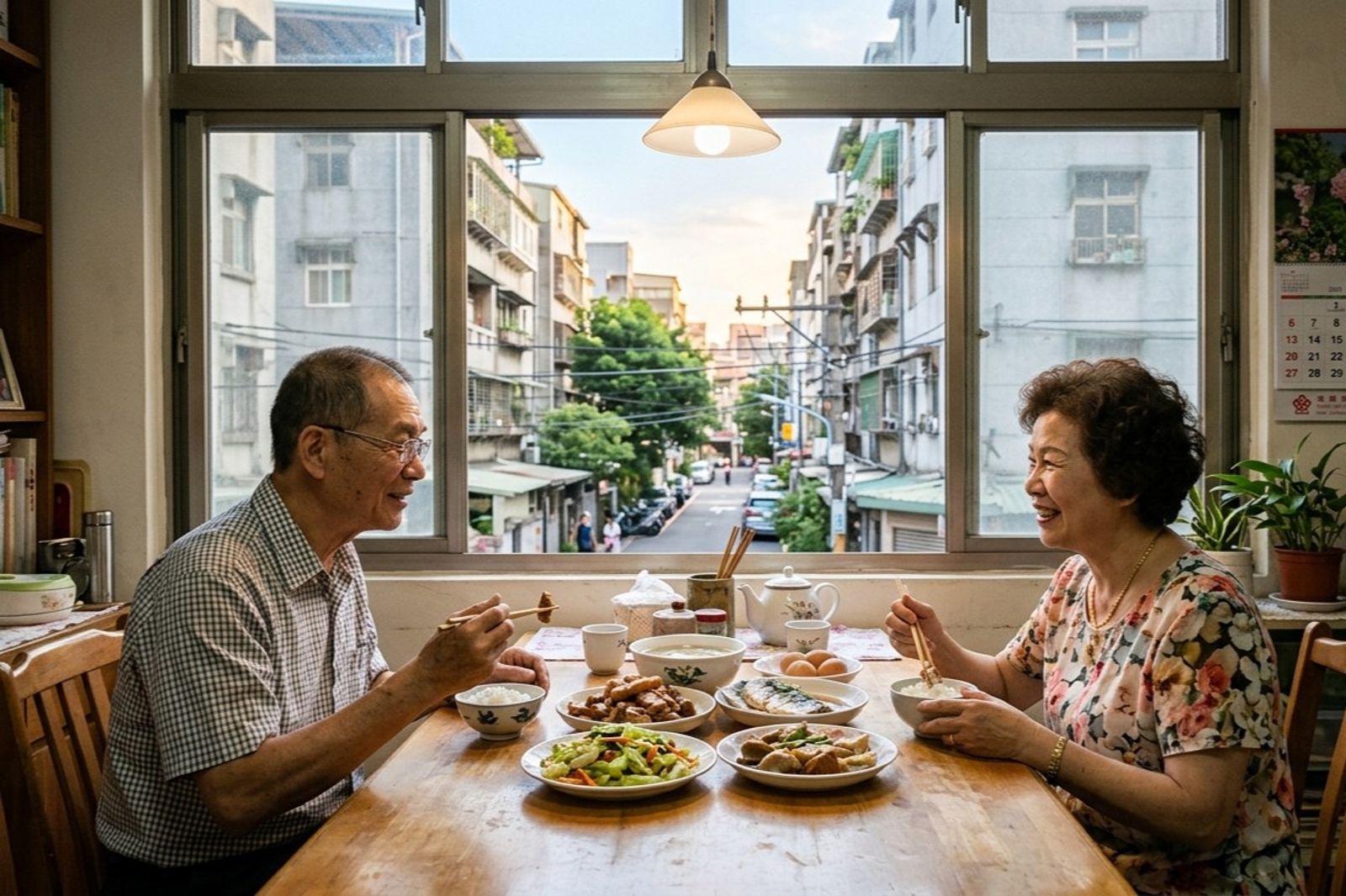 不必減重也可能降血壓,只要將三餐進食時間盡量控制在白天。(示意圖)
