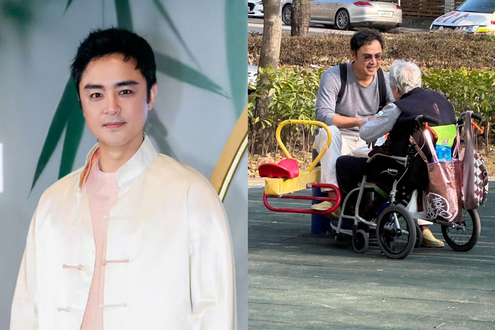 偶像劇男神「公園陪輪椅母」畫面曝光 明道真情互動暖哭網友