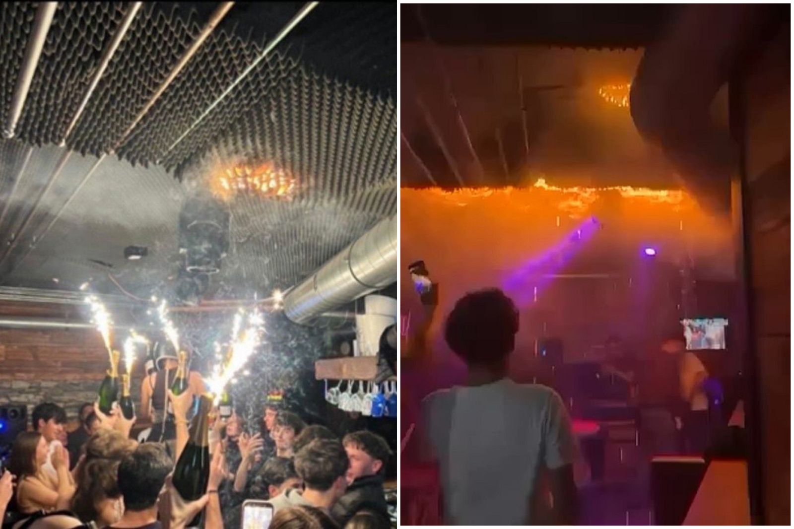 41J肉聲／瑞士夜店跨年釀47死115傷　恐怖煉獄影片曝光！疑「香檳仙女棒」惹禍