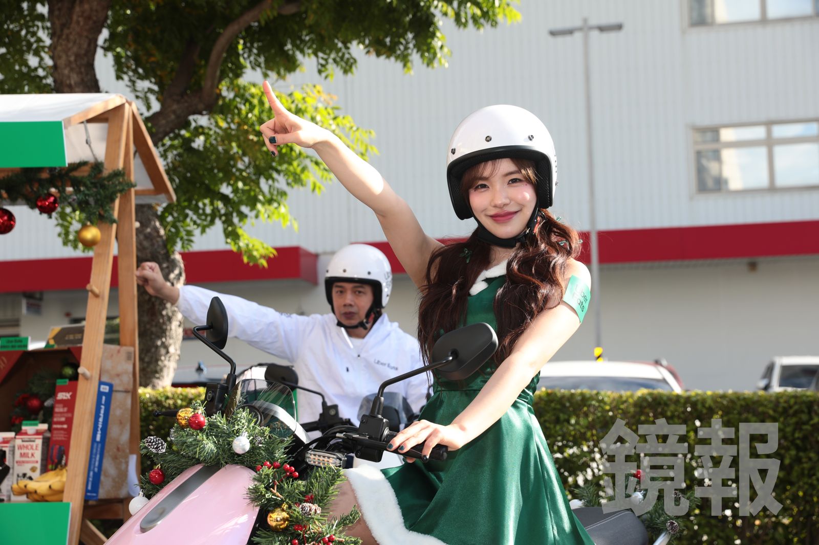 李多慧出席外送平台活動。林煒凱攝