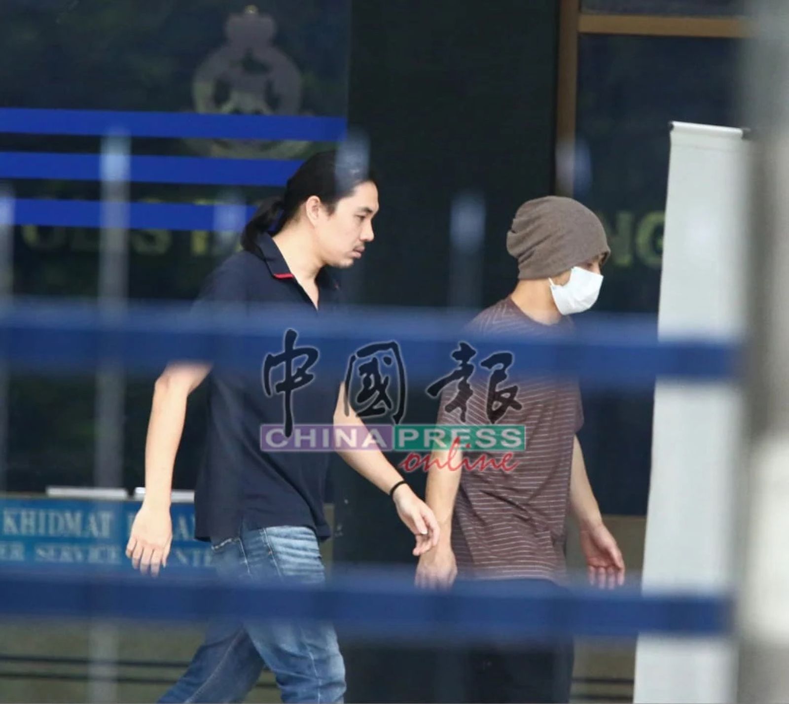 黃明志僅獲14天自由。翻攝中國報