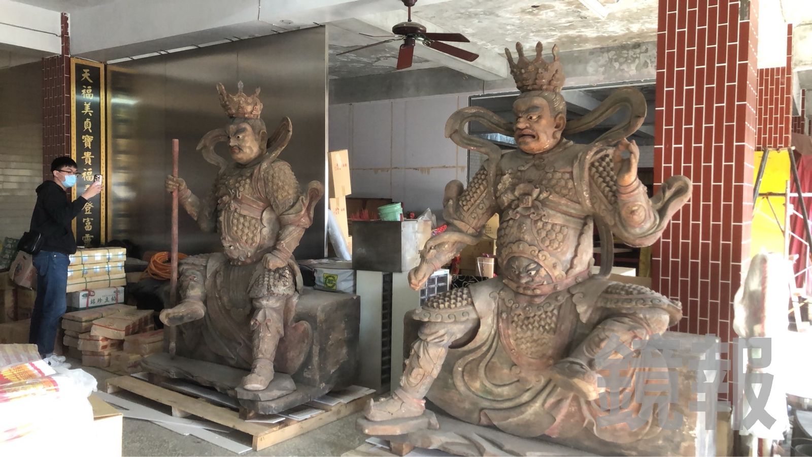 4尊神像總價值超過2億元。當事人提供