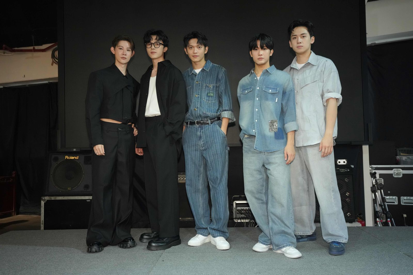 夏和熙(左起)、 Matthew幸卓輝、 林輝瑝、紀成澔、葛兆恩。三立提供